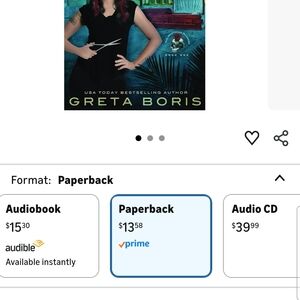 Greta Boris Paperback Book